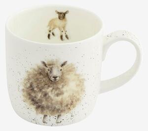 Royal Worcester - Mugg Wrendale Designthe Woolly Jumper 31 cl - Flerfärgad - Koppar & muggar - Från Homeroom