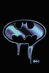 Konsttryck Batman - Liquid Symbol