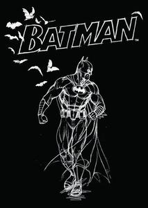 Konsttryck Batman - Sketch