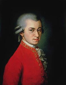 Krafft, Barbara - Bildreproduktion Wolfgang Amadeus Mozart, 1818, (30 x 40 cm)