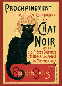 Poster, Affisch Den Svarta Katten