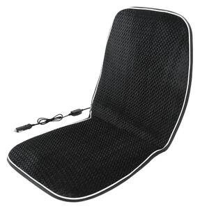 Heated seat cover with a termostat 12V svart