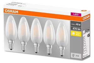 SET 5x LED-lampor VINTAGE E14/4W/230V 2700K - Osram