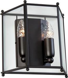 Konsthantverk Glimminge 4711 vägglampa svart 225X225