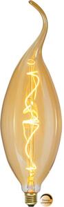 Star Trading Led Lampa C125 Ind Böjd Topp Amber 4,5W E27