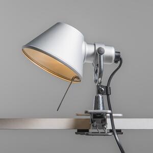 Artemide Tolomeo Micro Pinza Alu Klämspot