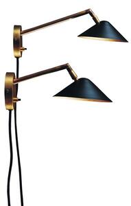 Konsthantverk Grenverk Vägglampa 4226-6 Kort Arm Råmässing 29Cm