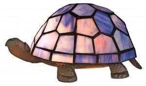 Norrsken Design Sköldpadda Bordslampa Tiffany B061163, Safirblå-Lila