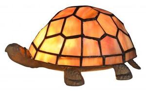 Norrsken Design Sköldpadda Bordslampa Tiffany B061162, Orange-Rosa