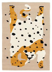 The Spotty Cat Matta - Mauve lila / Gul 100x160