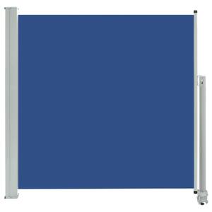 Infällbar sidomarkis 160x300 cm blå