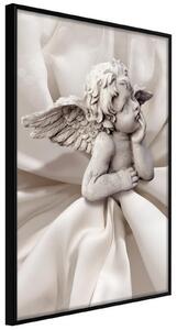 Inramad Poster / Tavla - Little Angel - 20x30 Svart ram