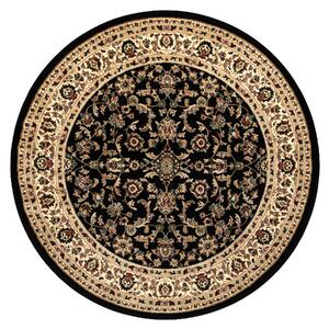 Matta ROYAL ADR cirkel design 1745 svart