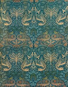 Bildreproduktion Peacock and Dragon Textile Design, c.1880, Morris, William