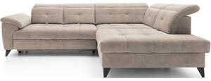 Inferne 5-sits Soffa med Schäslong Beige -