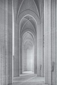 Konstfotografering Grundtvigs Kirke, Martin Fleckenstein, (26.7 x 40 cm)