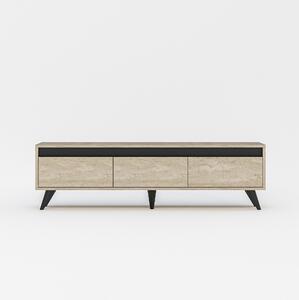 Hume Tv-bänk 150 cm Beige/Antracit -