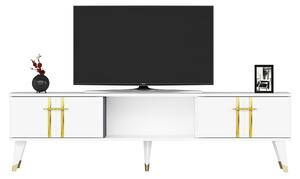 GIESEN Tv-bänk 150 cm Vit/Guld -