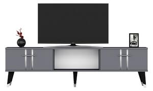 GIESEN Tv-bänk 150 cm Antracit/Silver -