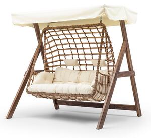 Girne Komplett Hammock 190 cm Cream -