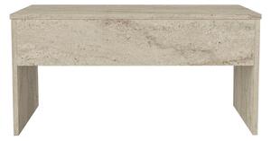 Akilli Soffbord 90 cm Beige -