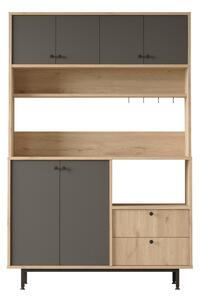 Donae Highboard Ek/Antracit -