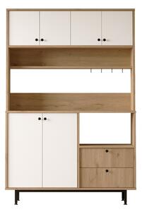 Donae Highboard Ek/Vit -