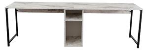 Hu Skrivbord 60x240 cm Svart -