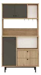 Donae Highboard Ek/Antracit -