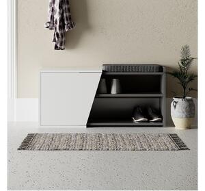 Fiona Skoskåp 104,6 cm Antracit/Vit -