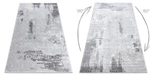Modern MEFE matta 8731 Vintage - structural två nivåer av hudna grå
