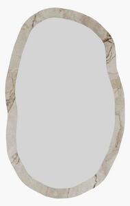 ZEO Vägghängd Spegel 52 cm Beige -