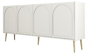 Hazim Konsollbord 180 cm Cream/Guld -