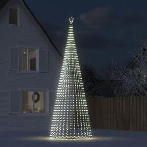 Julgranskon 1544 LEDs kallvit 500 cm