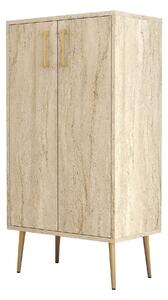 JENEC Skoskåp 60 cm Beige -