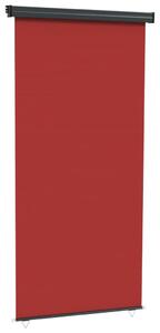 Balkongmarkis 122x250 cm röd