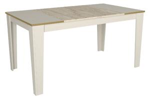 VEYRON Matbord 145 cm Rektangulär Beige/Sandsten -