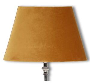 Velvet lampskärm 20 cm - Guld