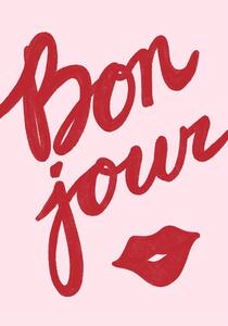 Illustration Bonjour Lip, Athene Fritsch