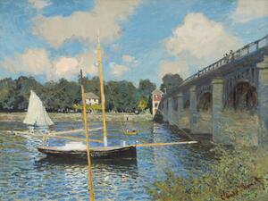 Bildreproduktion The Bridge at Argenteuil (1874), Claude Monet