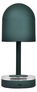 AYTM - LUCEO Portable Lamp - Bärbar lampa - Forest/klar - Ø9xH22 cm
