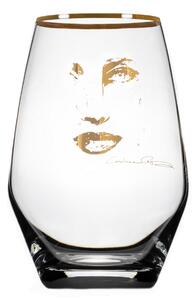 Piece of Me Kristall Vattenglas 12 cm - Guld