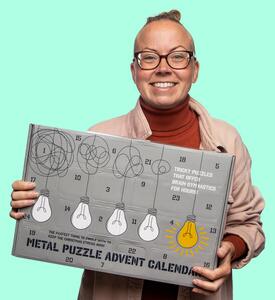Metallpussel Adventskalender