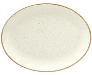 VEGA Uppläggningsfat Sidina ovalt; 24x18x2.8 cm (LxBxH); Beige; Oval; 6 Styck / Förpackning