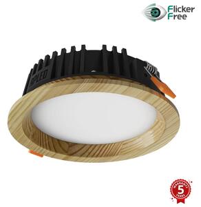 APLED - LED-lampa RONDO WOODLINE LED/6W/230V 3000K diameter 15 cm tall massivt trä
