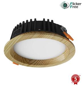 APLED - LED-lampa RONDO WOODLINE LED/6W/230V 4000K diameter 15 cm tall massivt trä