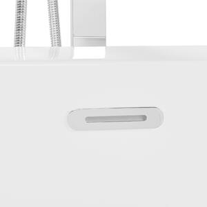 Fristående Badkar Svart Sanitär Akryl Oval Enkel 170 x 80 cm Modern Design Minimalistisk Beliani