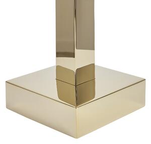 Badkarsblandare Guld Krom Fristående 118 cm Moderna badrumstillbehör Beliani
