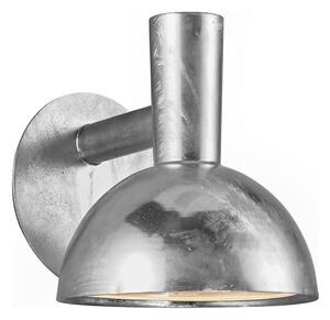 Nordlux - Vägglampa för utomhusbruk ARKI 1xE27/20W/230V IP54 silver