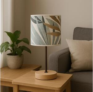 ONLI - Bordslampa FLORA 1xE27/22W/230V 28 cm grön/guld